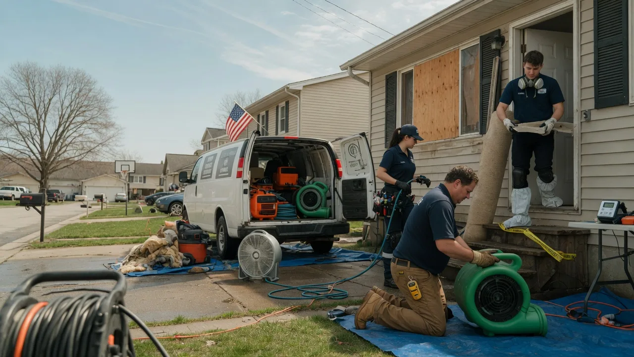 Water Damage Restoration in Mayville, MI near me